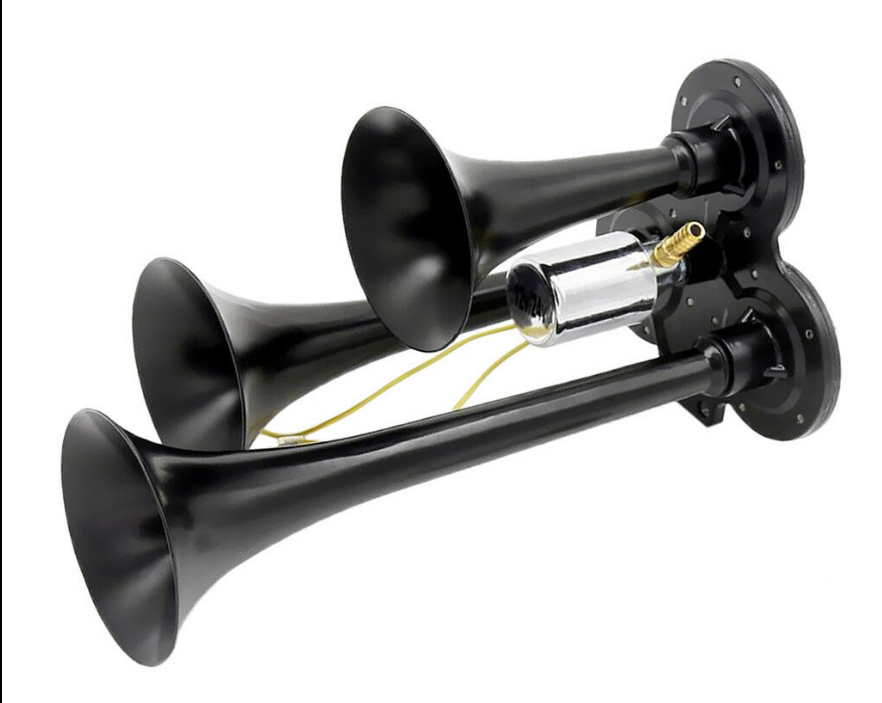 12V 24V Three-tube Truck Horn Electric Control Horn Modified Air Horn