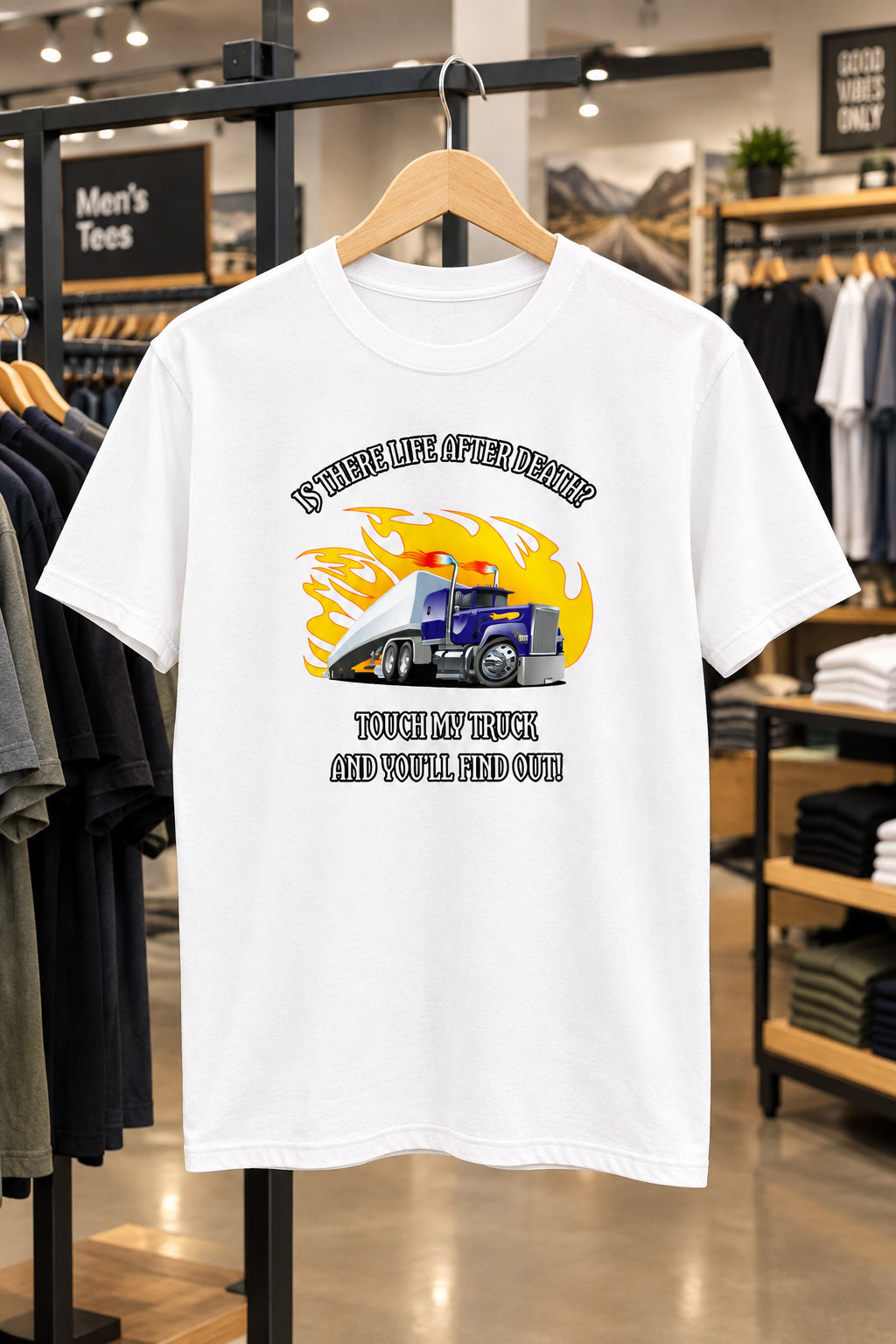 Berühren Sie nicht mein LKW-T-Shirt