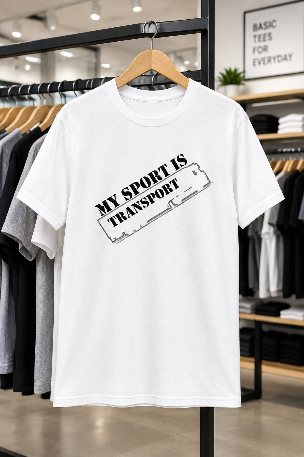 Mein Sport ist Transport T-Shirt