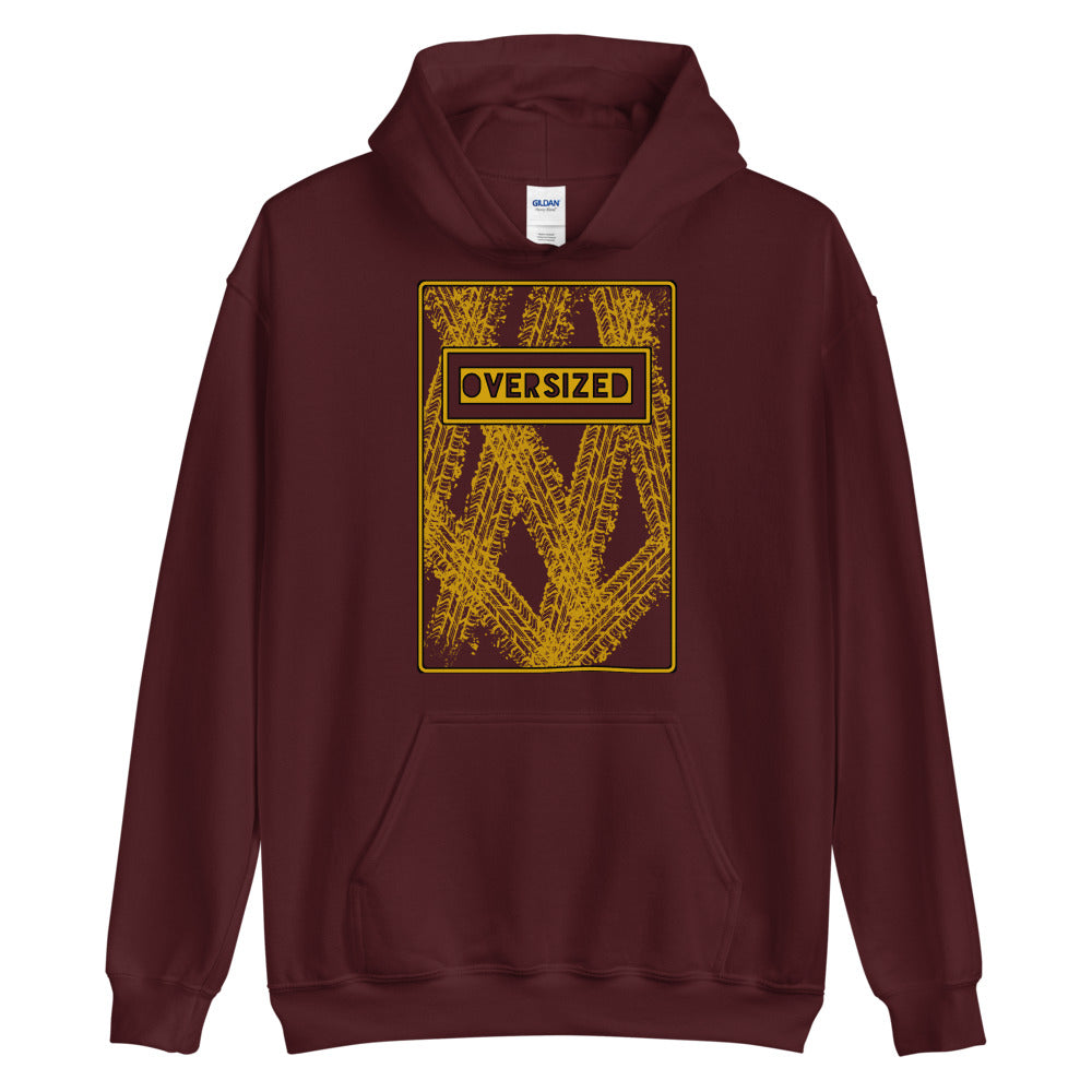 Übergroßer Kapuzenpullover