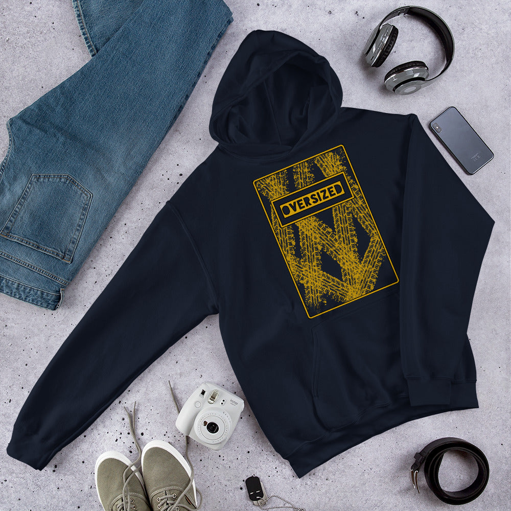 Übergroßer Kapuzenpullover