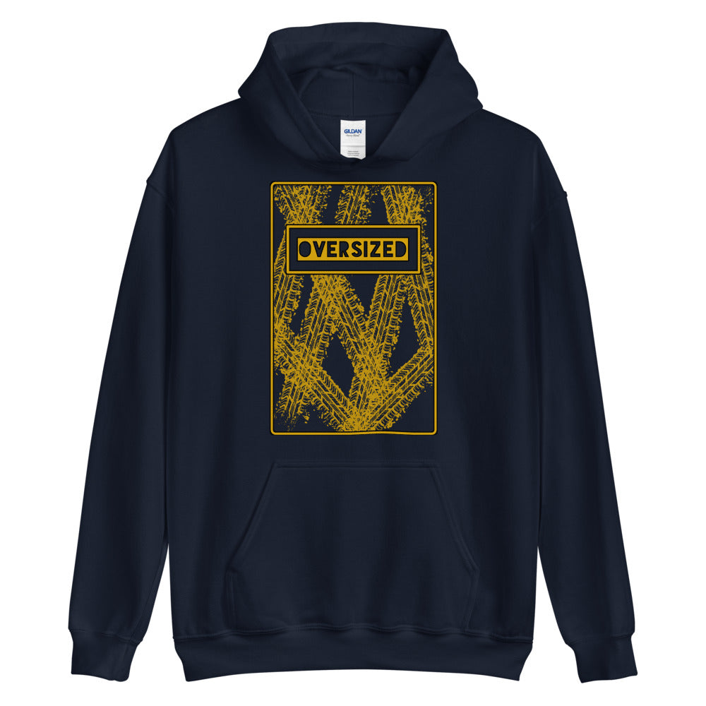 Übergroßer Kapuzenpullover