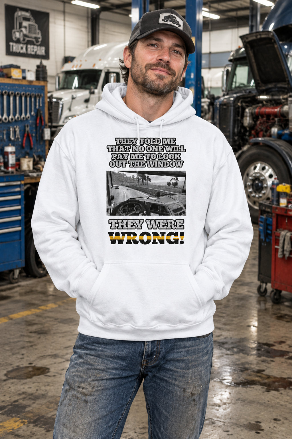 They're Wrong Hoodie