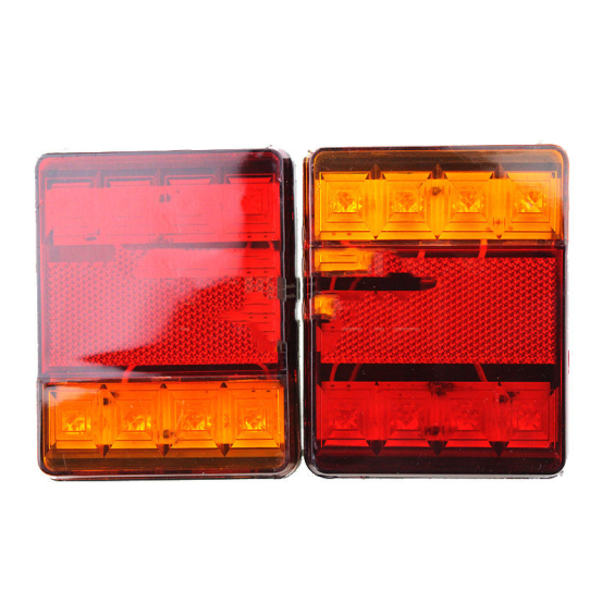 Zweifarbiges Led8LED-Rücklicht für LKW-Transporter